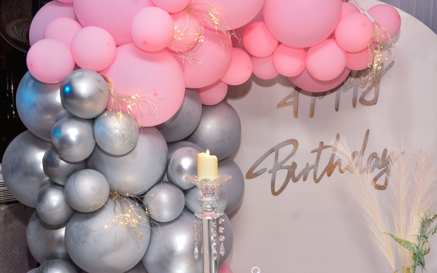 Decoración con Globos en Quinta Los Rosales