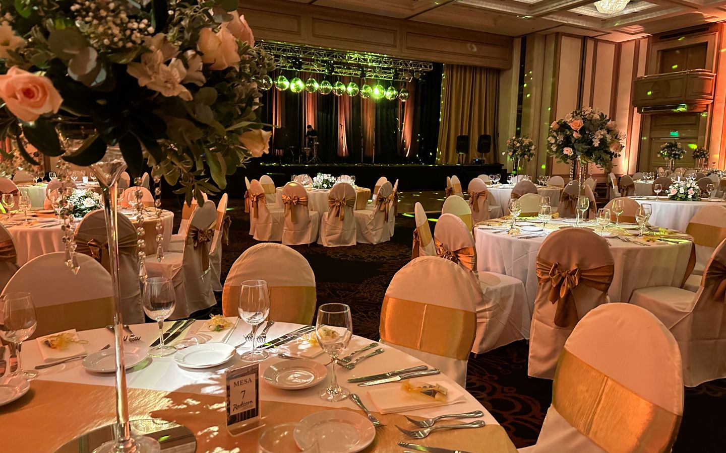 Salón de fiestas Radisson Victoria Plaza Hotel