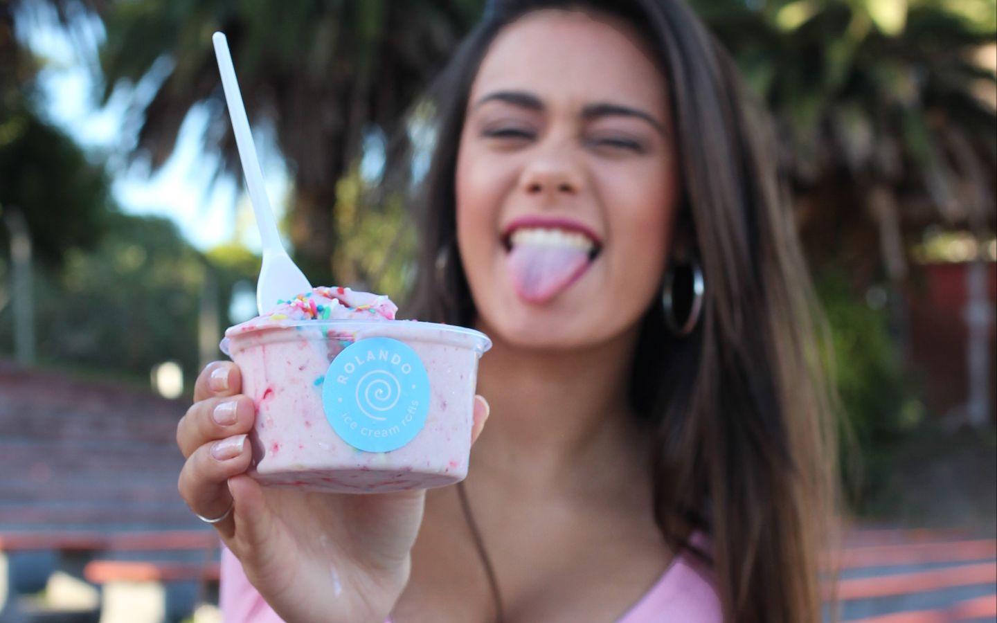 Rolando Ice Cream Rolls Helados para fiestas y eventos