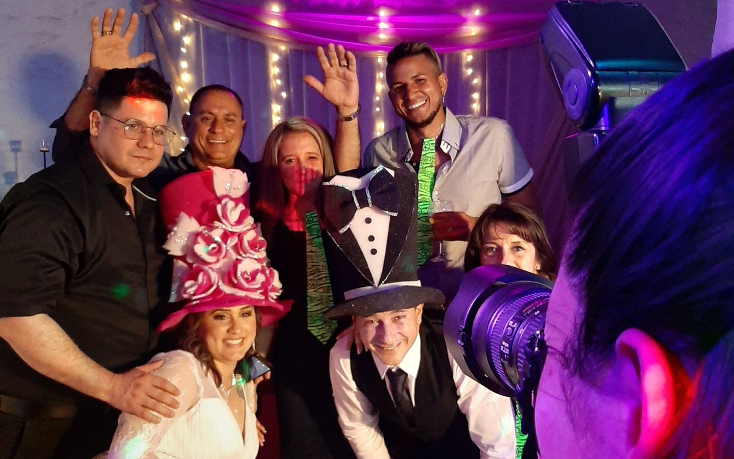 boda en salón Azahares