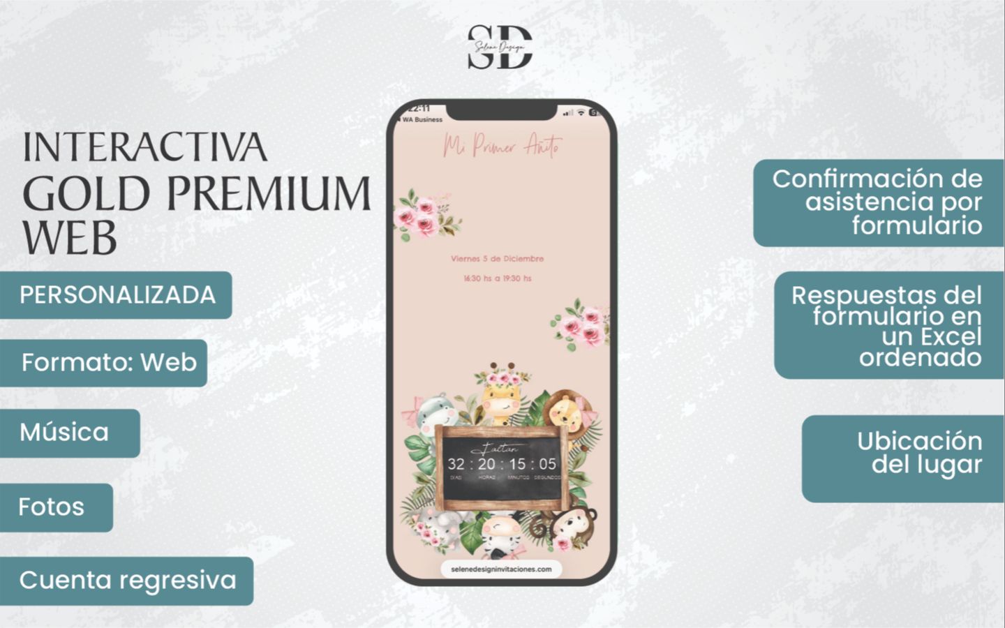 invitaciones digitales personalizadas para cumpleaños infantiles