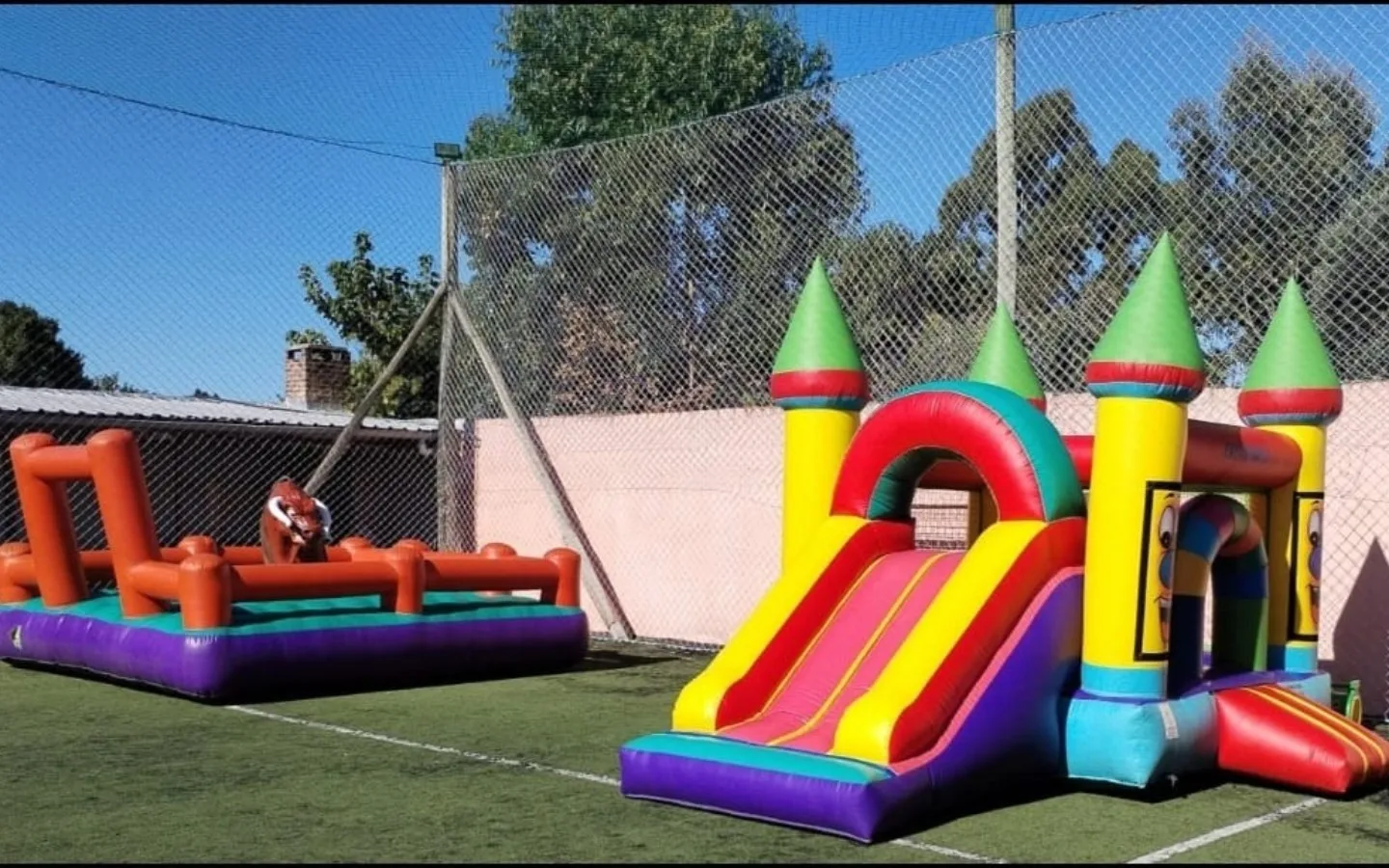 Juegos inflables para fiestas