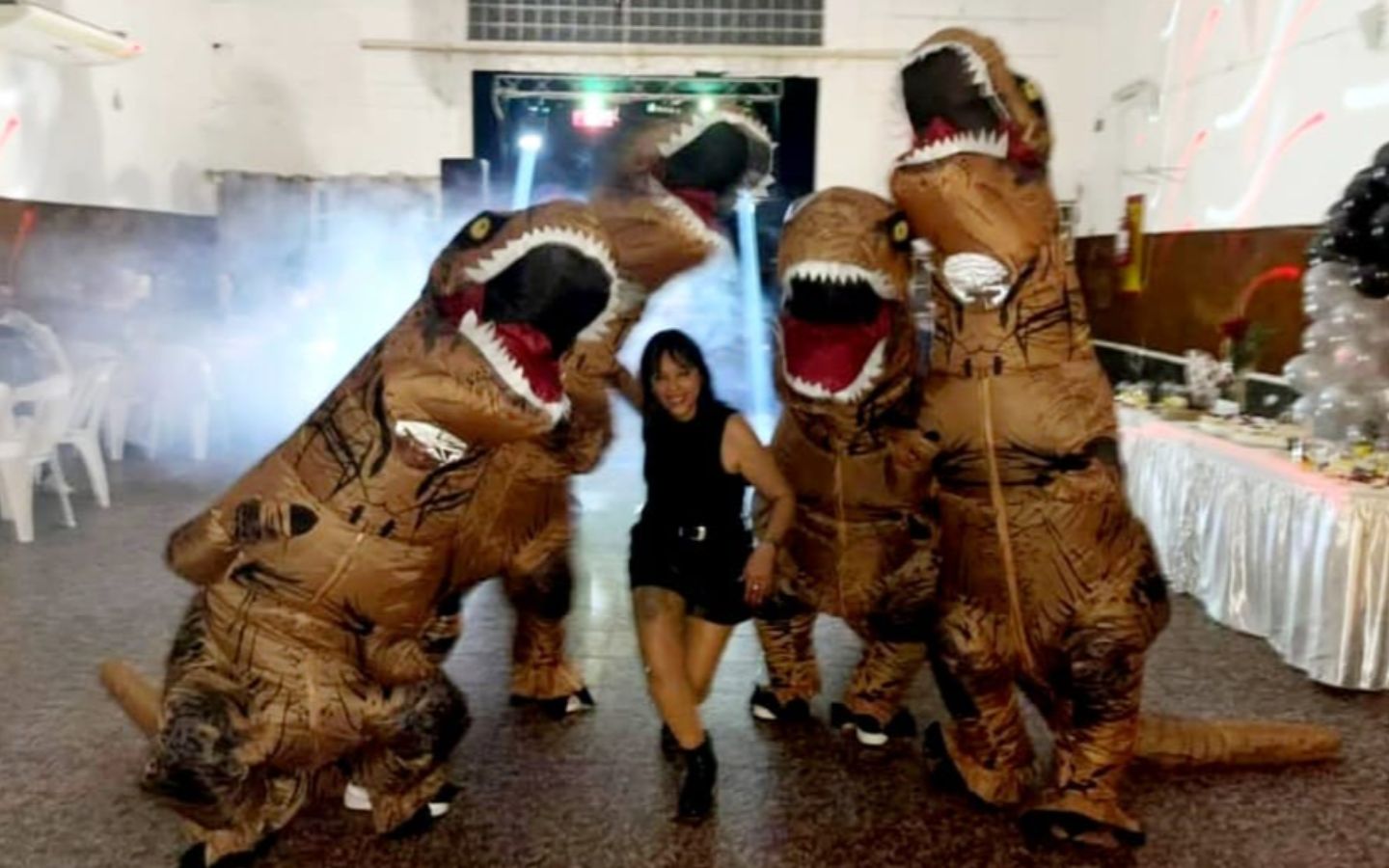 dinosaurios personajes para animar fiestas